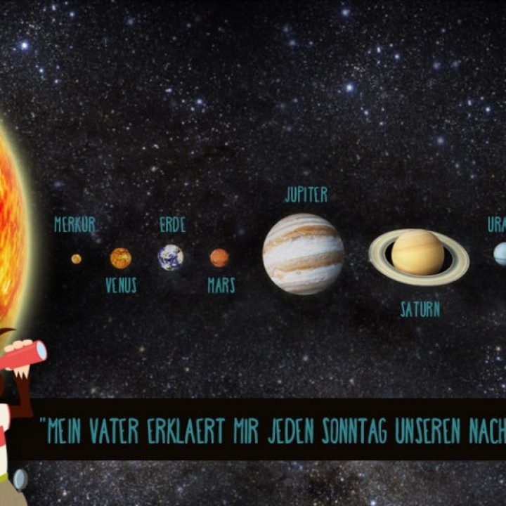 Wenn ich groß bin, werde ich Weltraumfahrer!